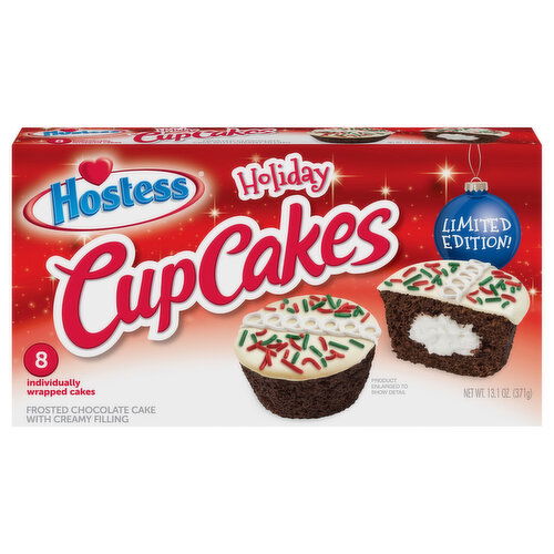 Hostess Holiday Cupcakes