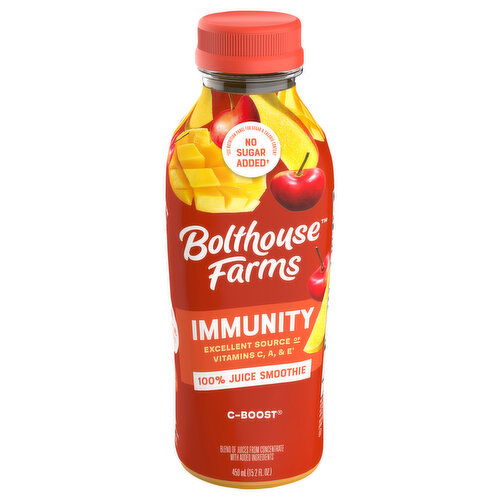 Bolthouse Farms 100% Juice Smoothie, Immunity, C-Boost