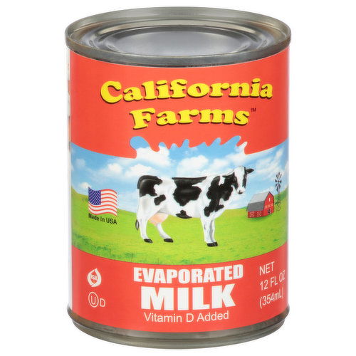 California Farms Evaporated Milk