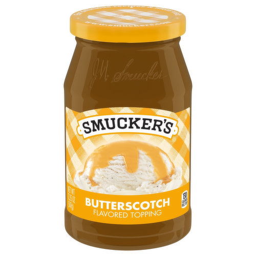 Smucker's Topping, Butterscotch Flavored