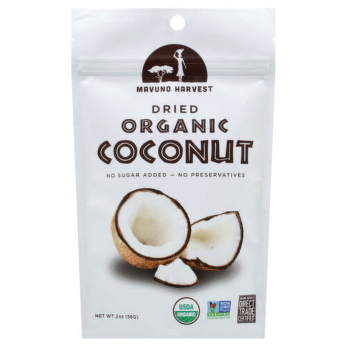 Mavuno Harvest Coconut, Organic, Dried
