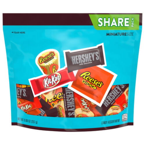 Hershey's Miniature Size Candy Assortment Share Pack