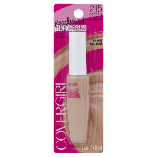 CoverGirl Ready, Set Gorgeous Concealer, Medium 215/220