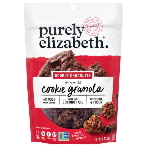 Purely Elizabeth Cookie Granola, Double Chocolate, Recipe No. 33