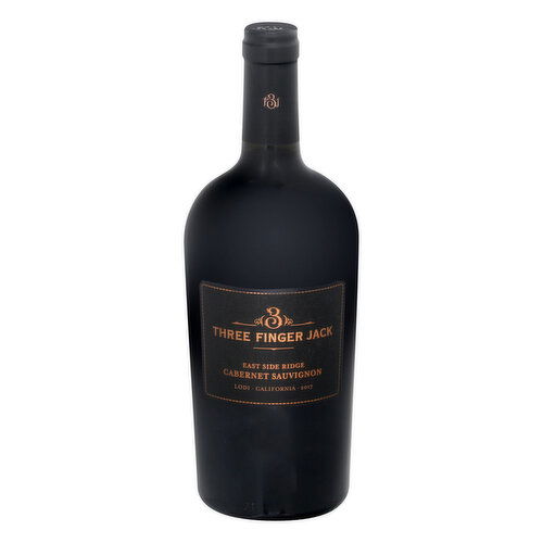 Three Finger Jack Cabernet Sauvignon, East Side Ridge, California, 2017