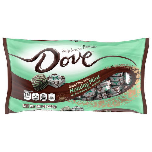 Dove Silky Smooth Promises Dark Chocolate, Holiday Mint