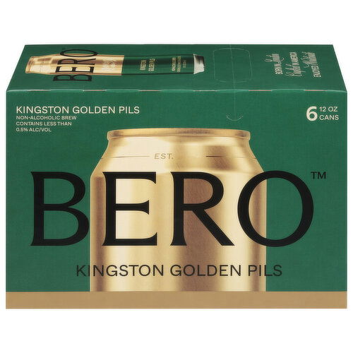 Bero Non-Alcoholic Kingston Golden Pils Beer