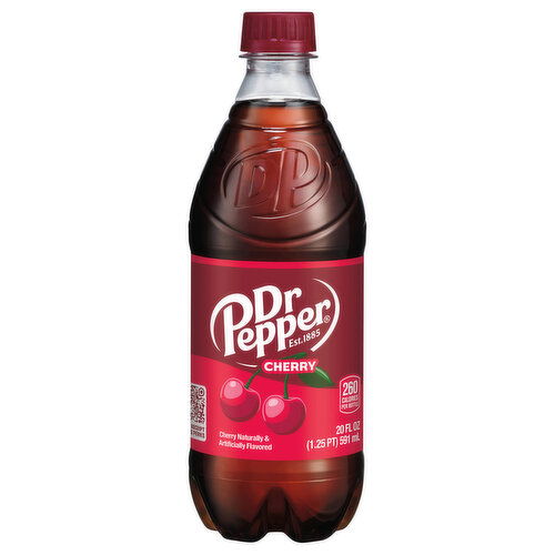 Dr Pepper Soda, Cherry