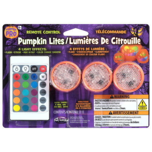 Pumpkin Pro Remote Control Pumpkin Lites