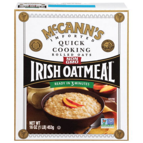 McCann's Irish Oatmeal, Quick Cooking