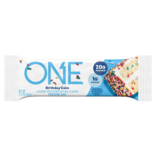 One Prptein Bar, Birthday Cake