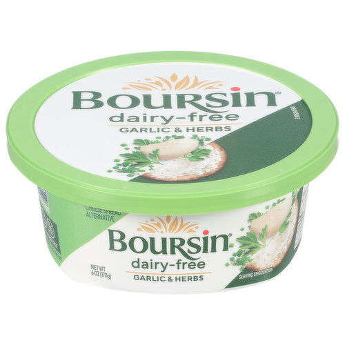 Boursin Cheese Spread Alternative, Dairy-Free, Garlic & Herbs