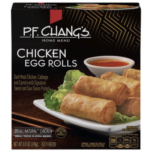 P.F. Chang's Home Menu Chicken Egg Rolls