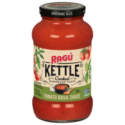 Ragu Sauce, Kettle Cooked, Tomato Basil