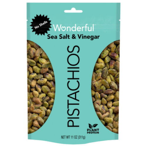 Wonderful Sea Salt & Vinegar No Shells Pistachios