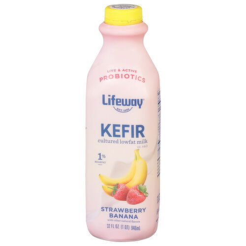 Lifeway Kefir, Strawberry Banana