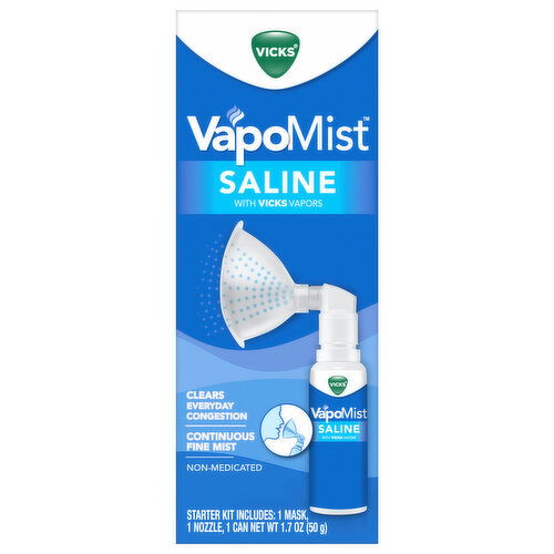 Vicks VapoMist Saline with Vicks Vapors