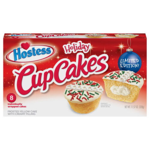 Hostess Holiday Cupcakes