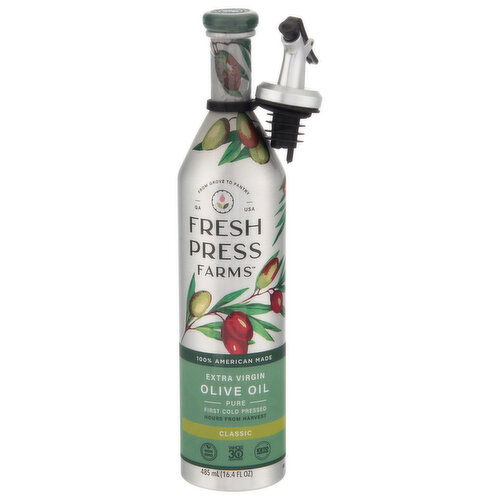 Fresh Press Farms Olive Oil, Classic, Extra Virgin