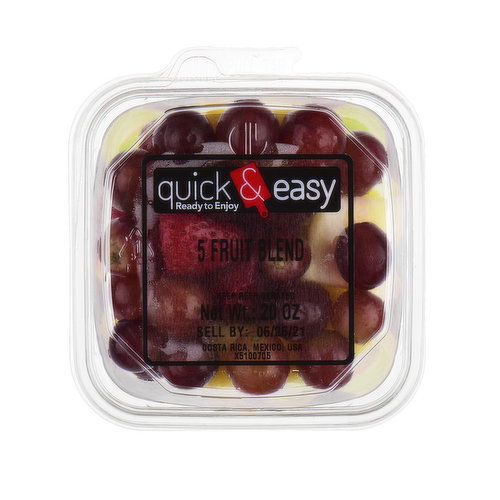 Quick & Easy Five Fruit Blend