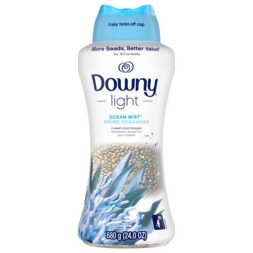 Downy Light Scent Booster, In-Wash, Ocean Mist