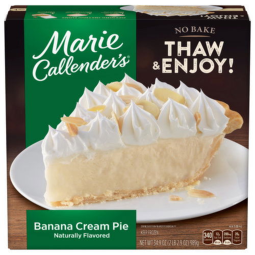 Marie Callender's Banana Cream Pie Frozen Dessert