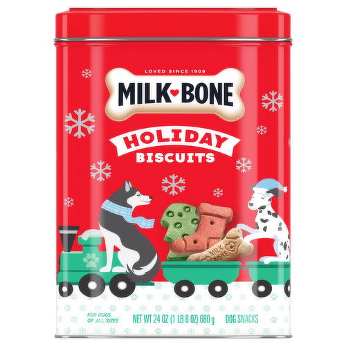 Milk-Bone Dog Snacks, Holiday Biscuits