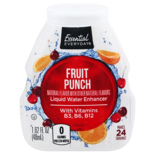 Essential Everyday Liquid Water Enhancer, Fruit Punch