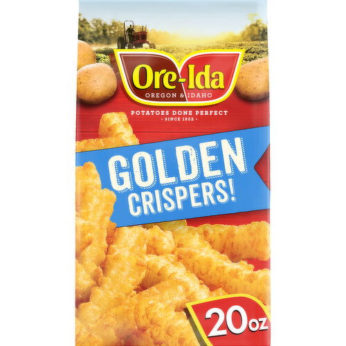 Ore-Ida Golden Crispers! Crispy French Fry Fried Frozen Potatoes