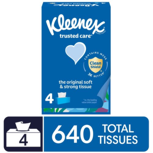 Kleenex Trusted Care 2-Ply Tissues