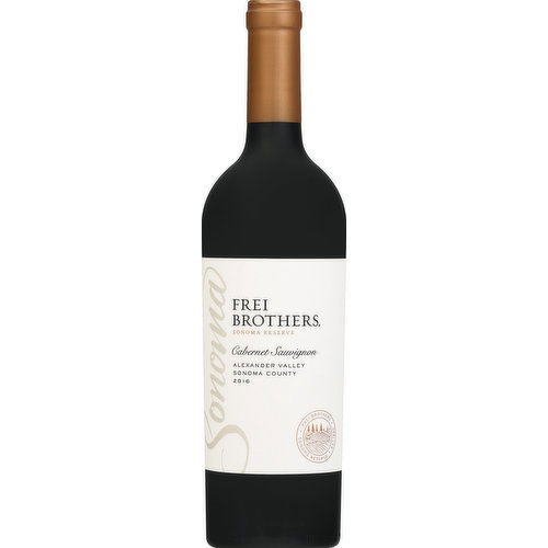 Frei Brothers Cabernet Sauvignon, Sonoma Reserve, Alexander Valley Sonoma County, 2015