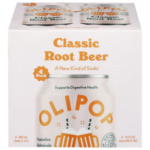 Olipop Root Beer, Classic