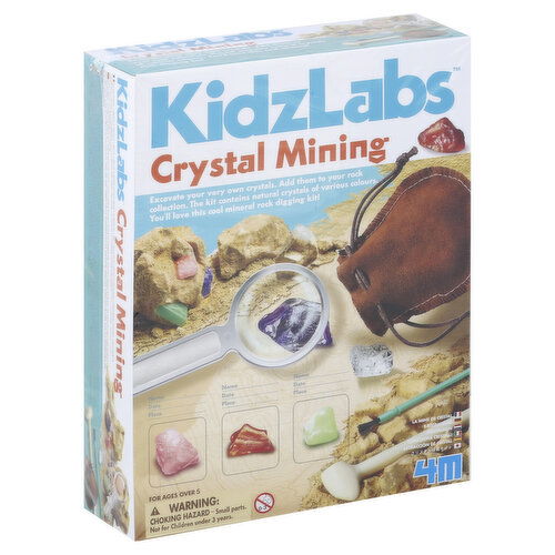 Kidz Labs Crystal Mining Kit