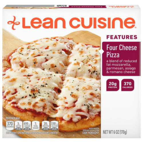 Lean Cuisine Pizza, Four Cheese