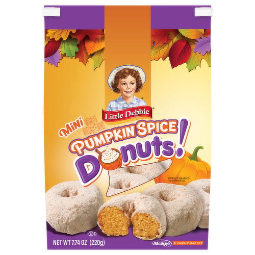 Little Debbie Pumpkin Spice Mini Donuts