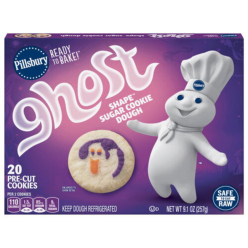 Pillsbury Ready to Bake! Ghost Shape Sugar Cookie Dough