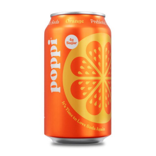 Poppi Orange Single Can