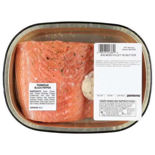 Cub Atlantic Salmon with Lemon Dill Butter