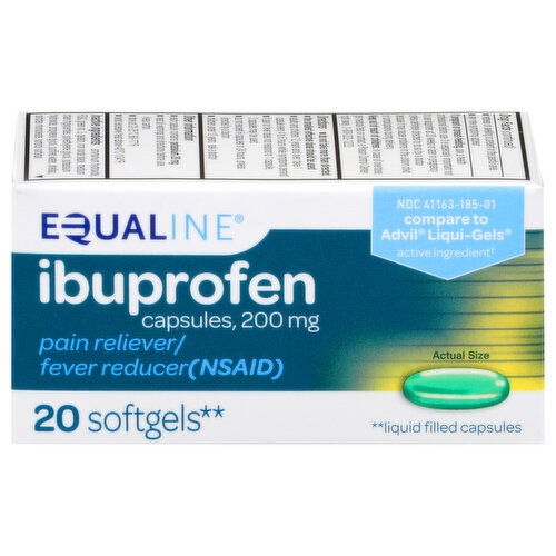 Equaline Softgels 200 mg Ibuprofen