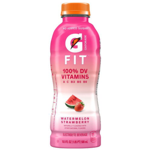 Gatorade Fit Electrolyte Beverage, Watermelon Strawberry