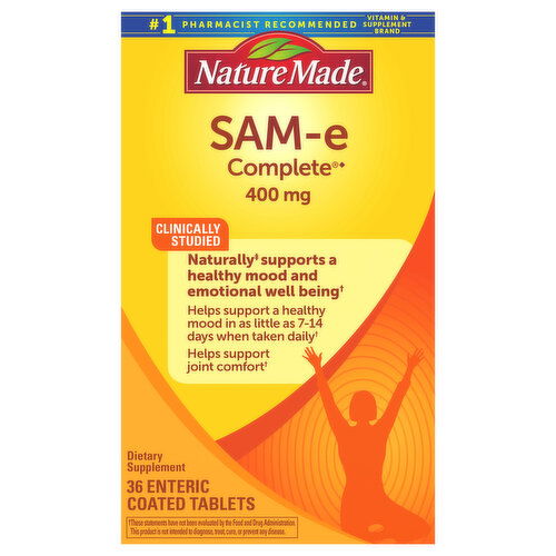 Nature Made SAM-e Complete, 400 mg, Tablets