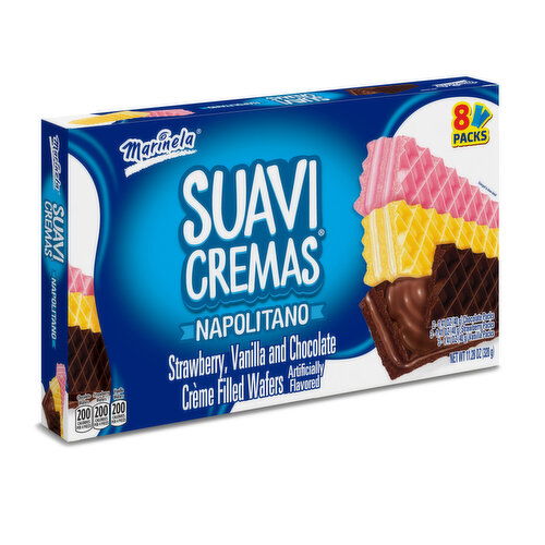 Marinela Suavi Cremas Wafer, 8 count, 11.30 oz