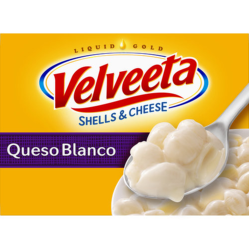 Velveeta Shells & Cheese Queso Blanco Shell Pasta & Cheese Sauce