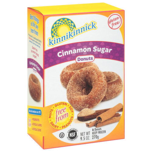 Kinnikinnick Donuts, Cinnamon Sugar