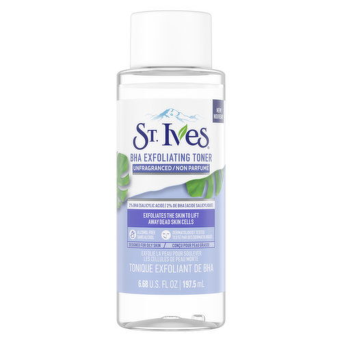 St. Ives BHA Fragrance Free Toner