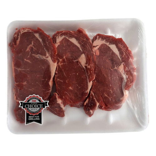 Cub USDA Choice Boneless Beef, Ribeye Steak, Value Pack, Cub Packs