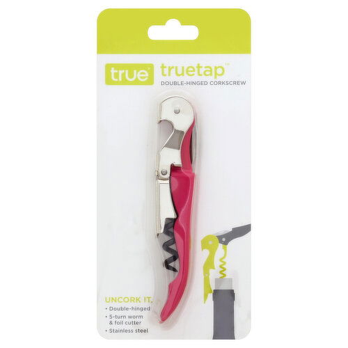 TRUE TrueTap Corkscrew, Double-Hinged