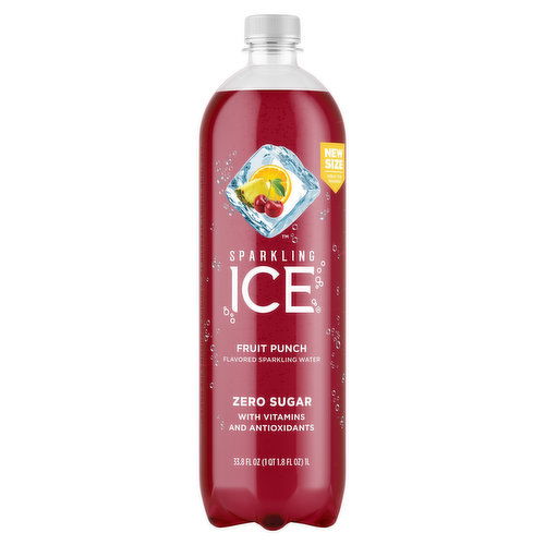 Sparkling Ice Sparkling Water, Fruit Punch, Zero Sugar