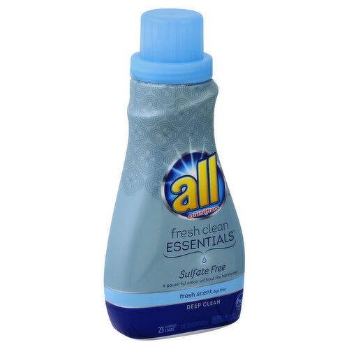 all Fresh Clean Essentials Detergent, Fresh Scent