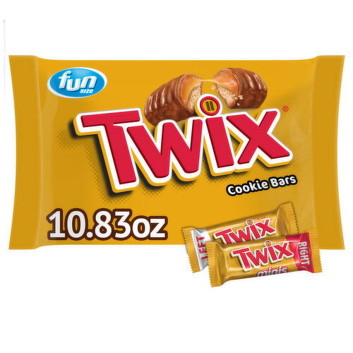 Twix TWIX Caramel Cookie Chocolate Candy Bars Bag